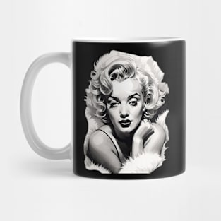 Marilyn Monroe Illustration Fanart Mug